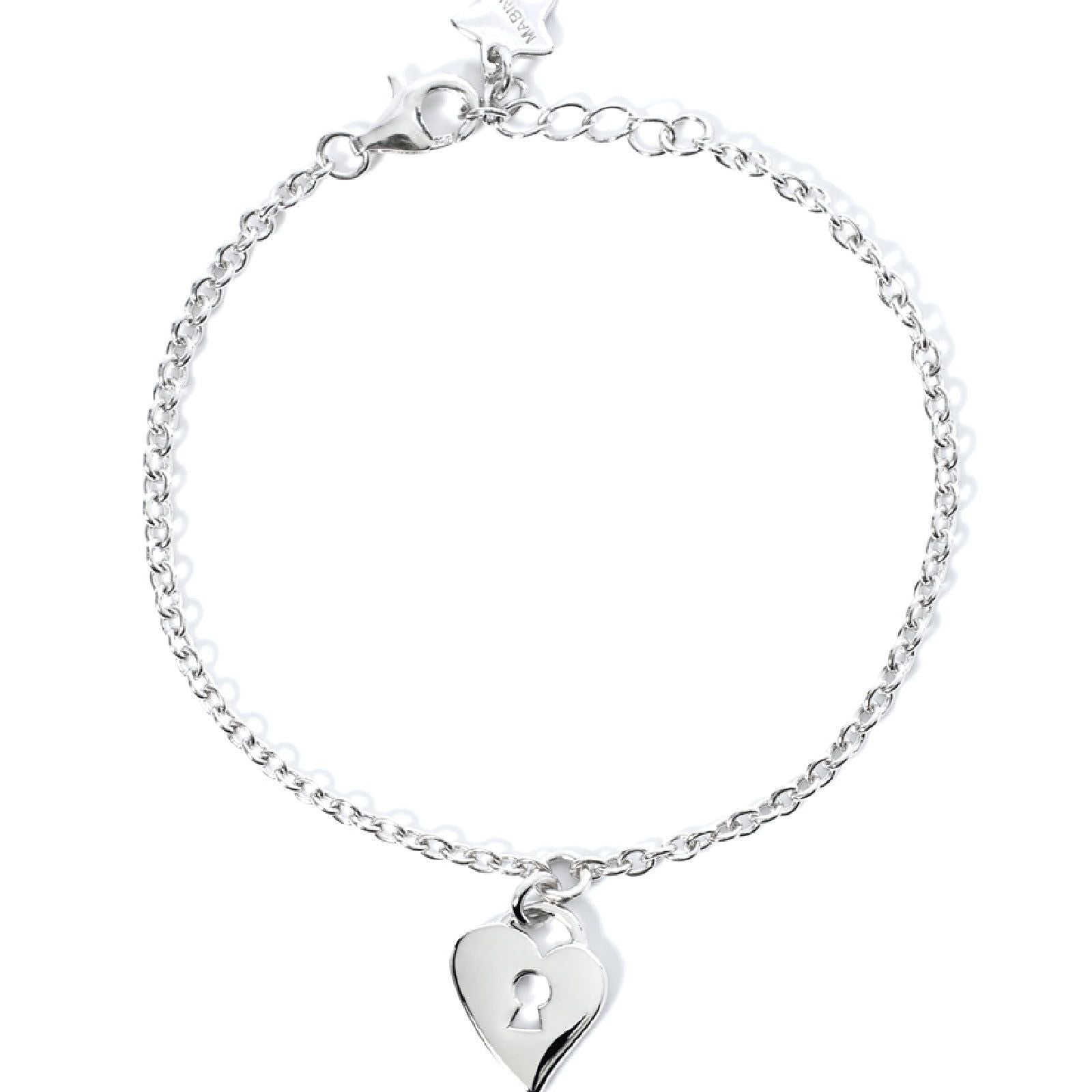 bracciale mabina junior cuore segreto da bambina 533609