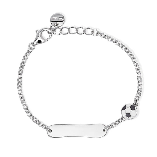 bracciale mabina junior football tag da bambino 533687