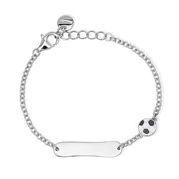 bracciale mabina junior football tag da bambino 533687