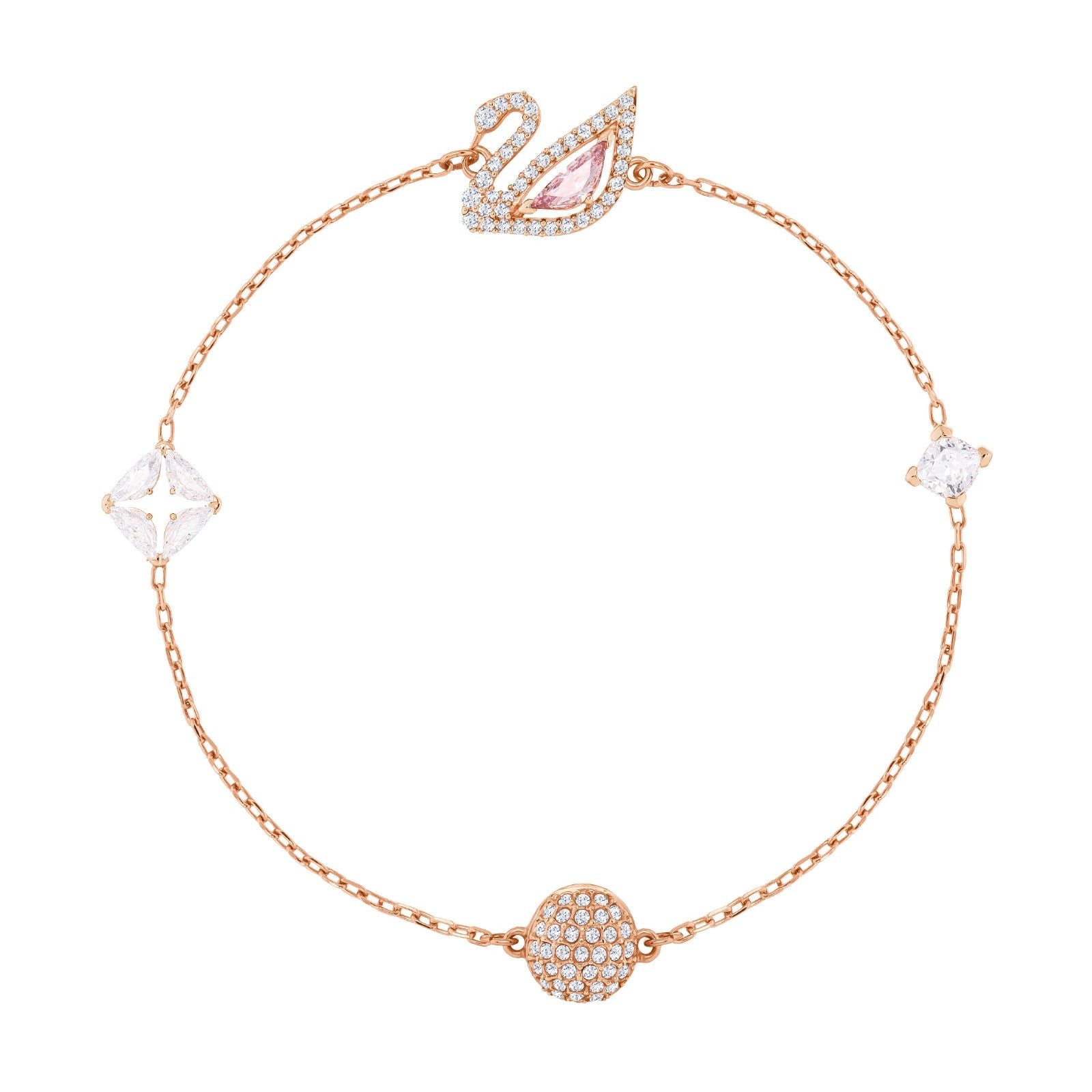 Bracciale Swarovski Dazzling Swan da donna 5472271-1