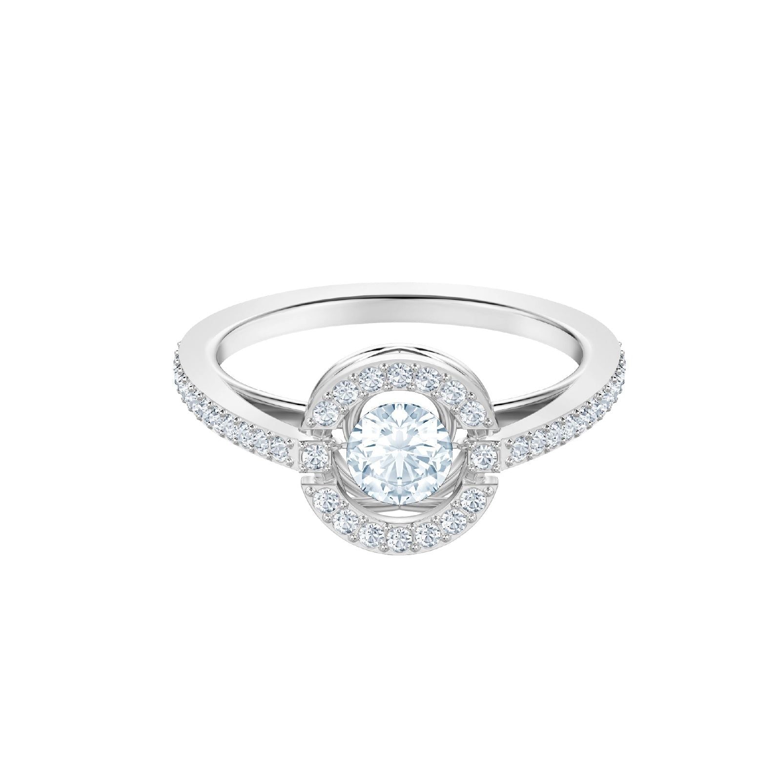 Anello Swarovski Sparkling Dance da donna 5482500-1