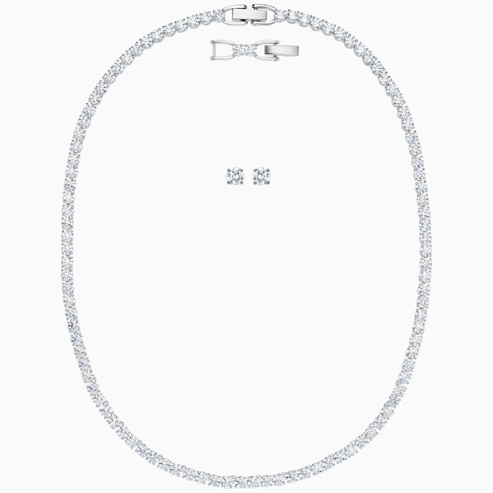 Parure Swarovski Tennis Deluxe da donna 5506861-2