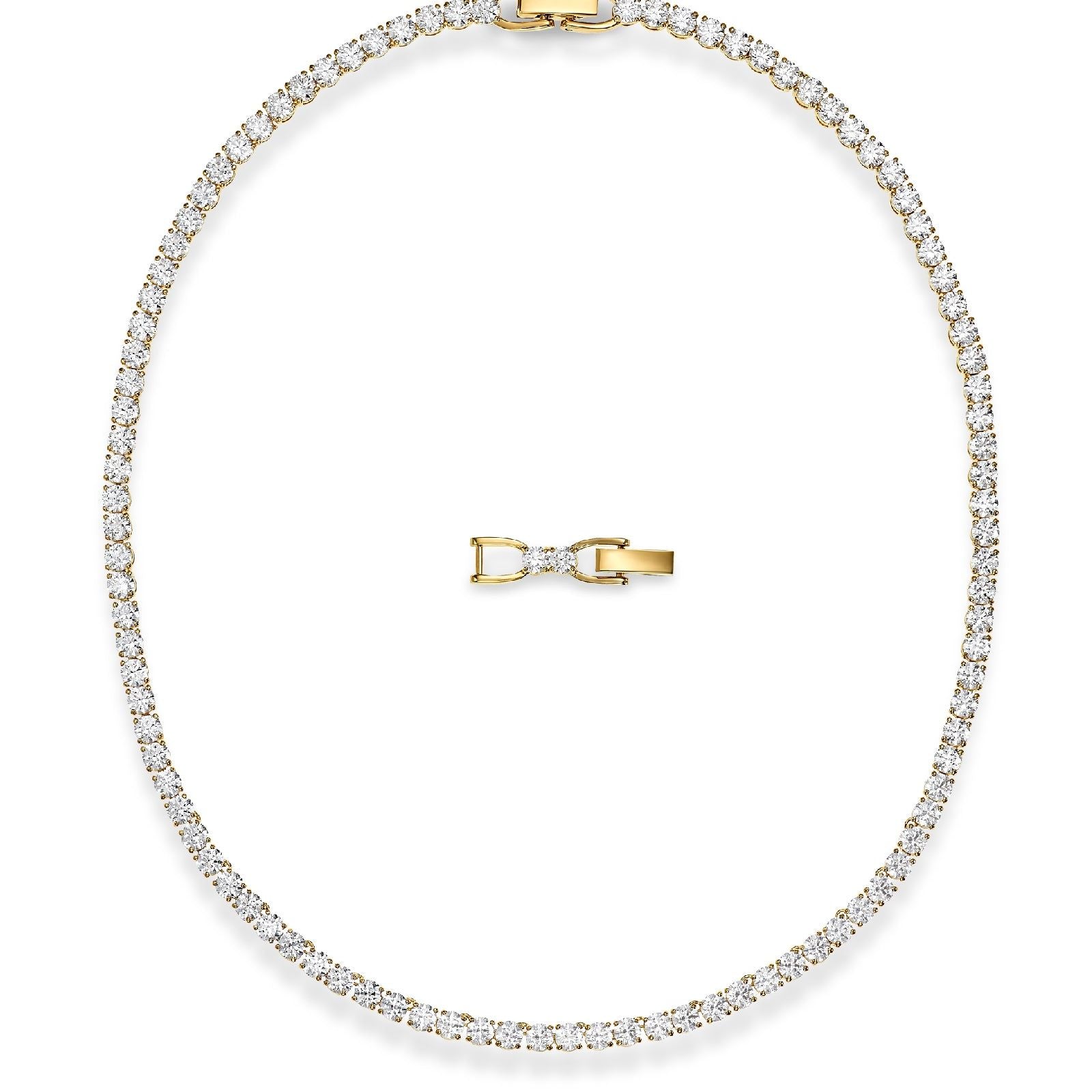Collana Swarovski Tennis Deluxe da donna 5511545-2