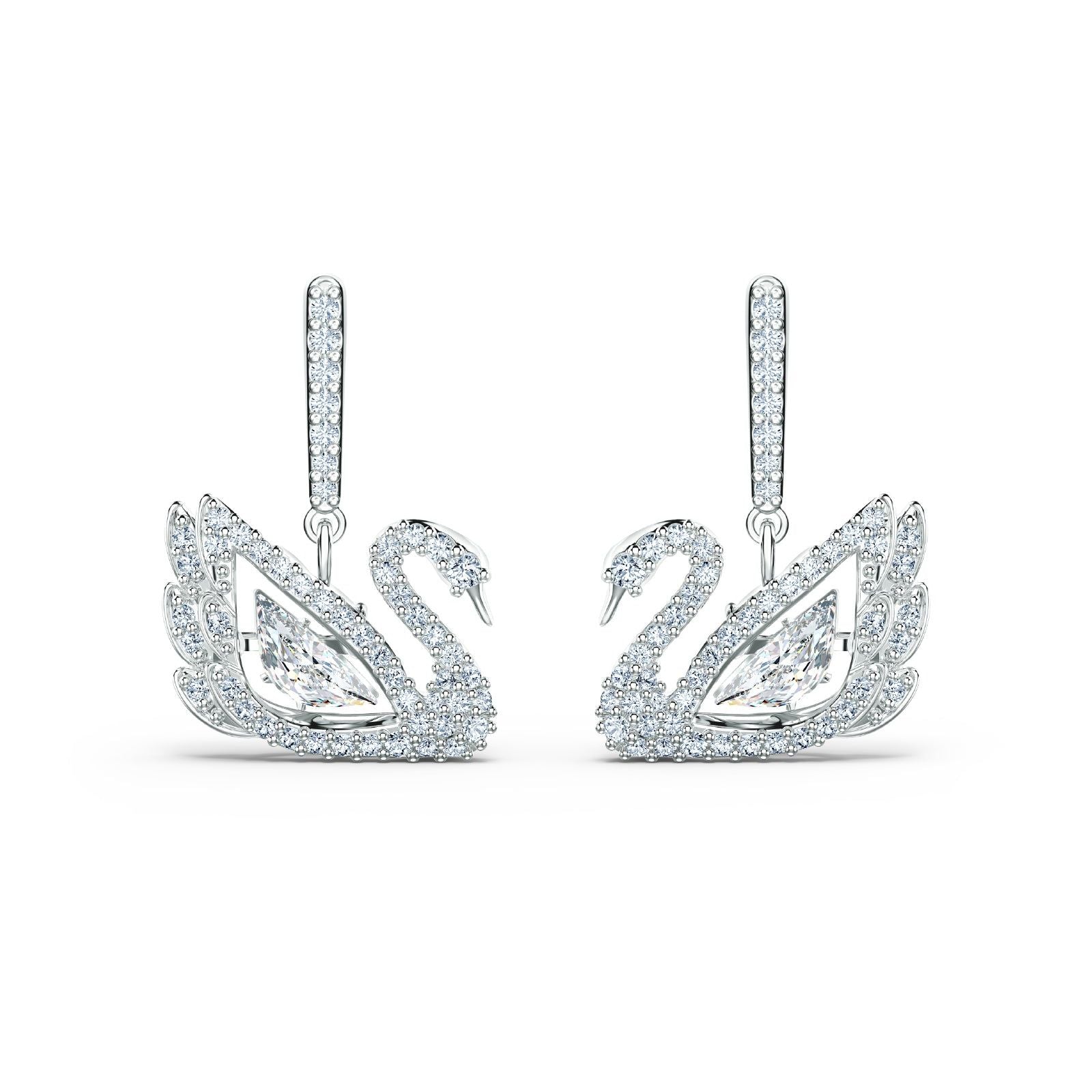 Orecchini Swarovski Dancing Swan da donna 5514420-1