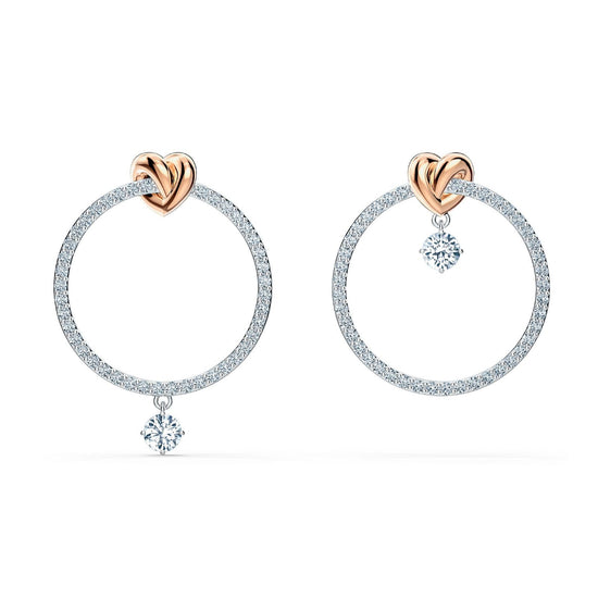 Orecchini Swarovski Lifelong Heart da donna 5517933-1