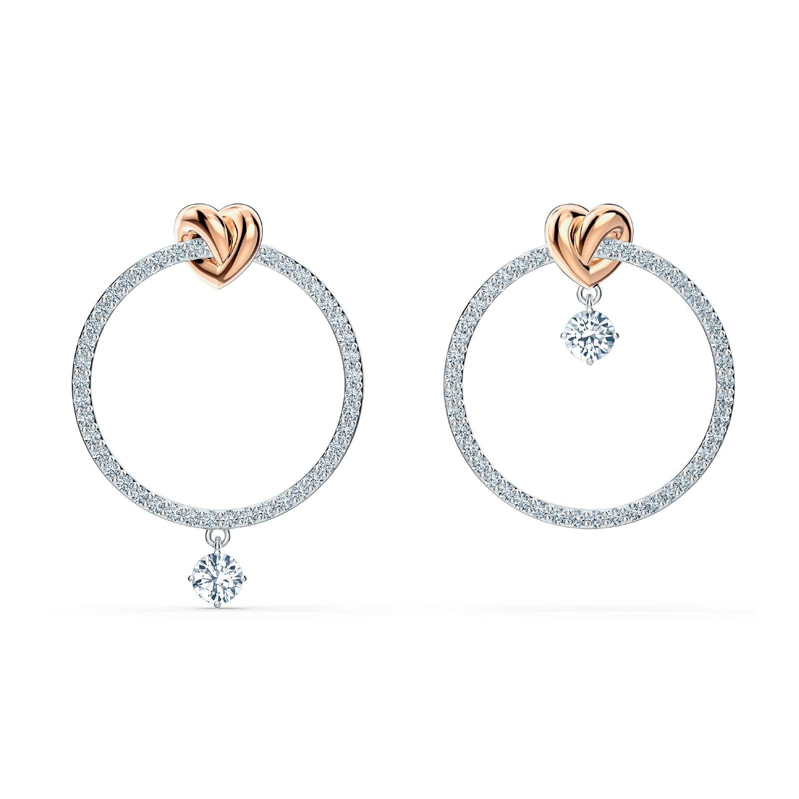 Orecchini Swarovski Lifelong Heart da donna 5517933-1