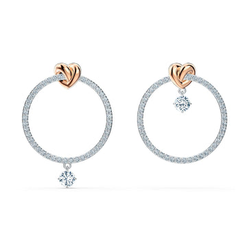 Orecchini Swarovski Lifelong Heart da donna 5517933-1