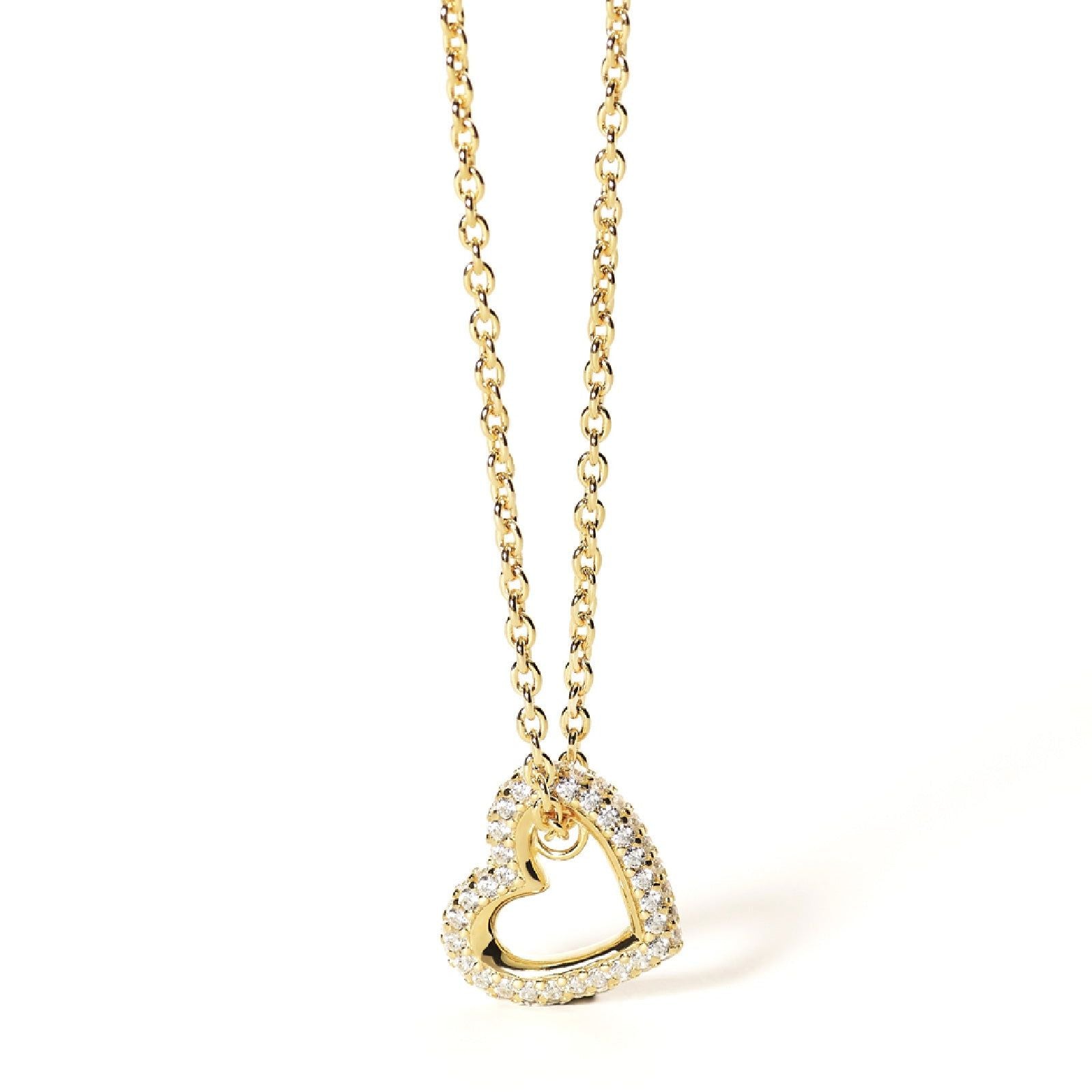 collana mabina bubble heart da donna 553442