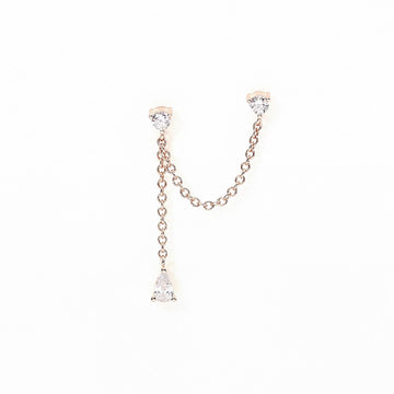 mono orecchino mabina hyper glam da donna 563496
