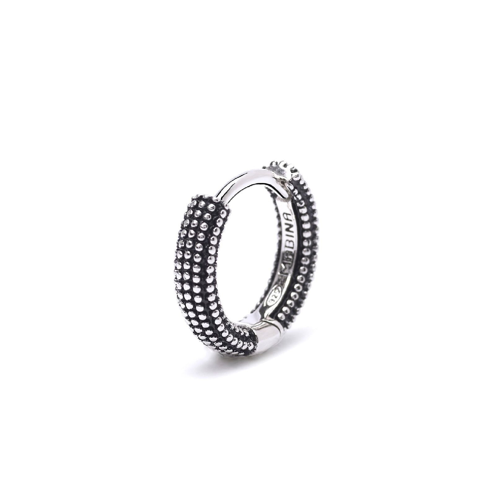 SILVEGO Orecchini in Argento 925 Cerchi Grandi Diametro 45 mm SILVEGO Orecchini in Argento 925 Cerchi Grandi Diametro 45 mm