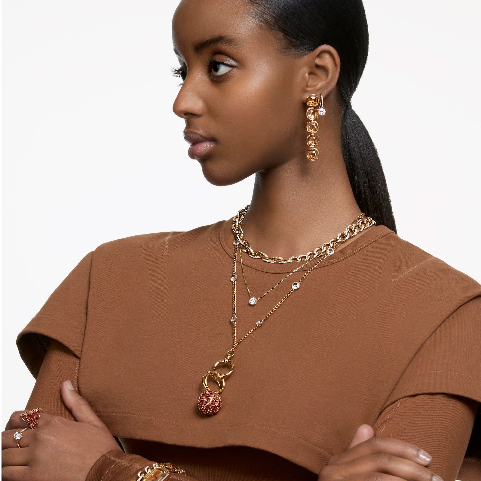 Collana Swarovski Constella da donna 5636703-4
