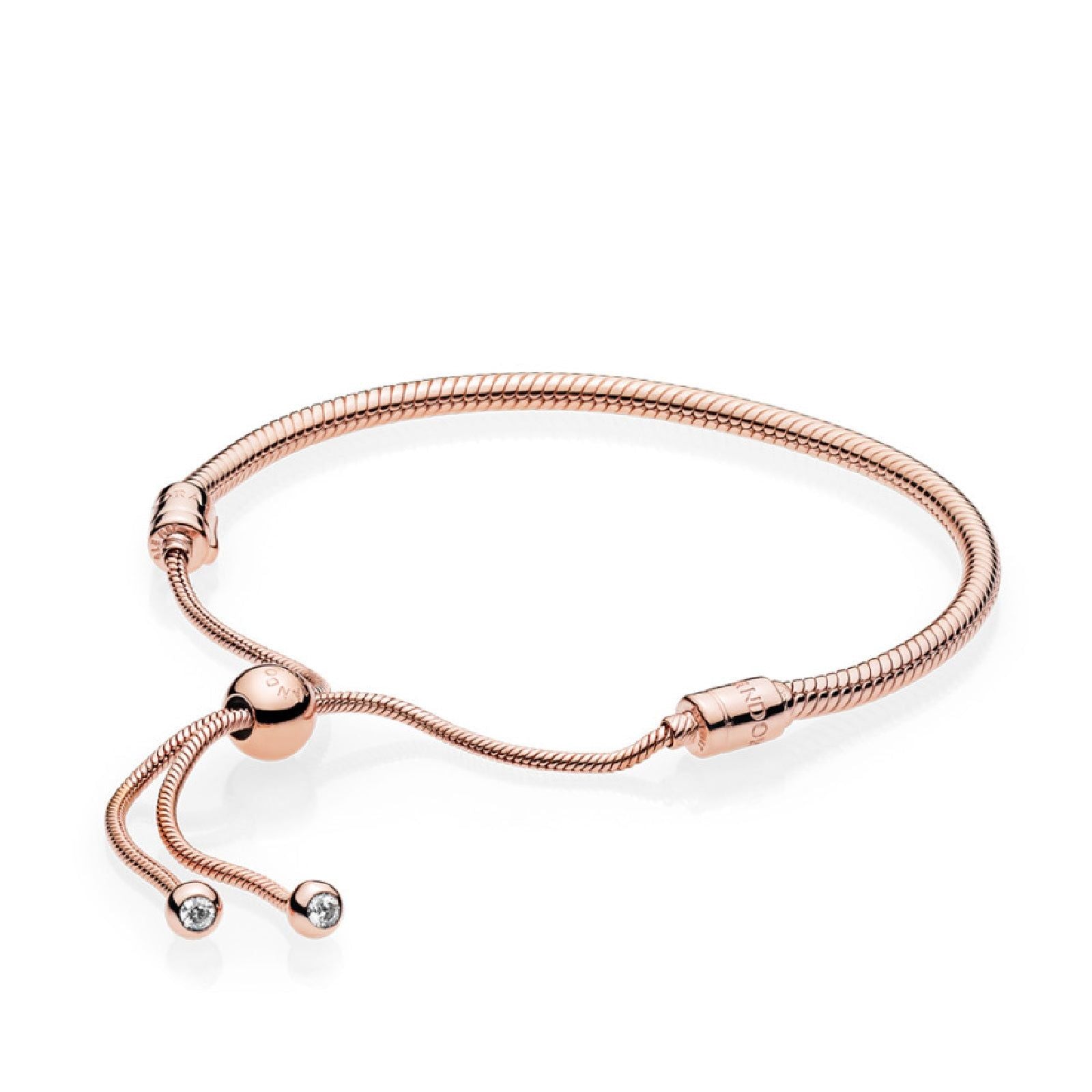 Bracciale Pandora Moments con maglia snake e chiusura regolabile 587125CZ-1