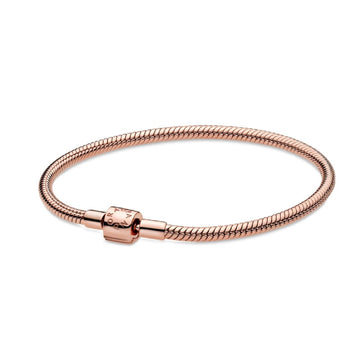 Bracciale Pandora Moments con maglia snake e chiusura a barile 588781C00-1