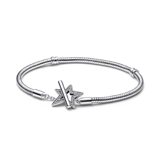 Bracciale con Chiusura a T e Stella 592357C01-1