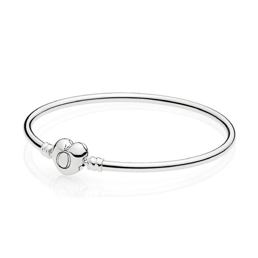 Bracciale Pandora Moments rigido con chiusura a cuore 596268-1