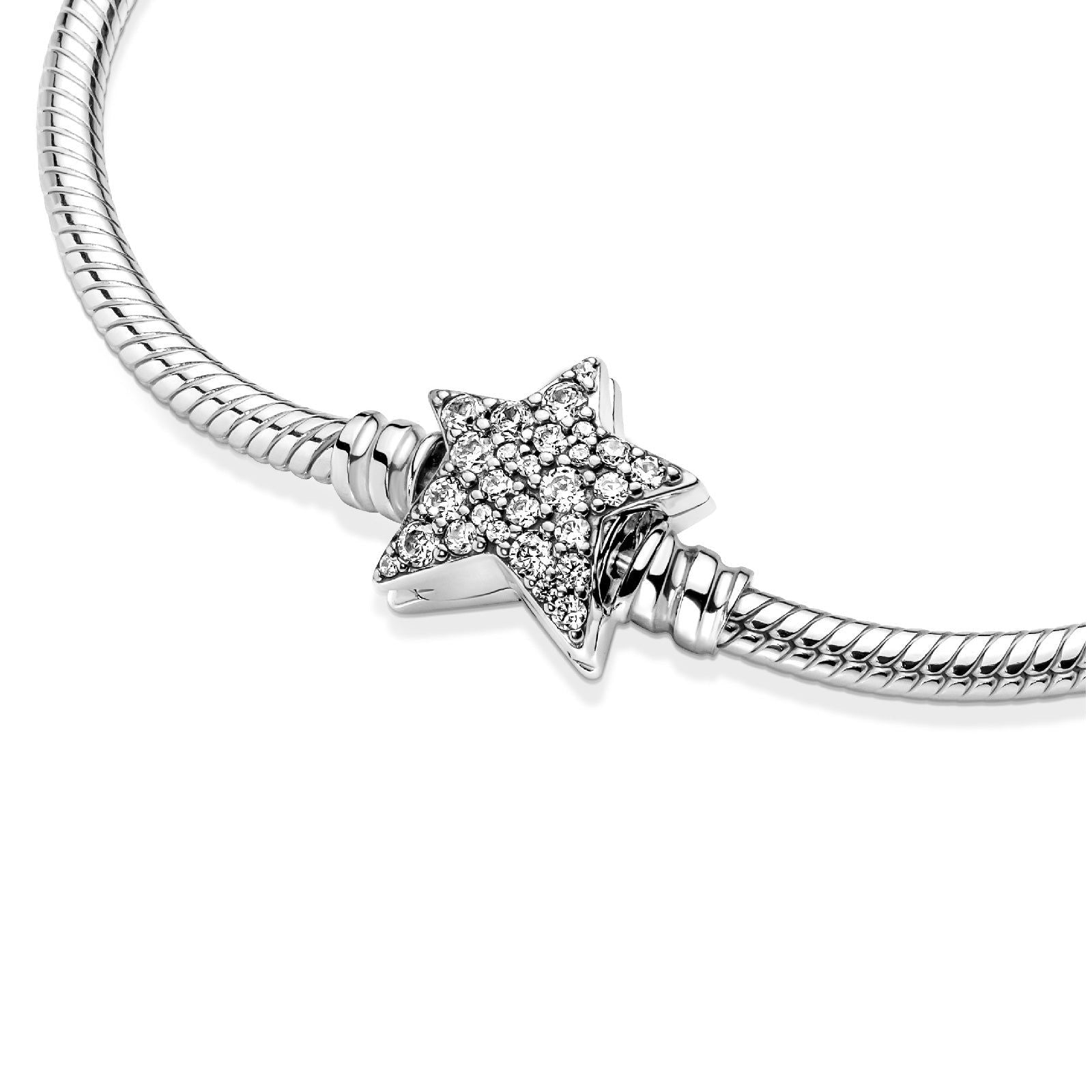 Bracciale con Chiusura Stella Luminosa 599639C01-4