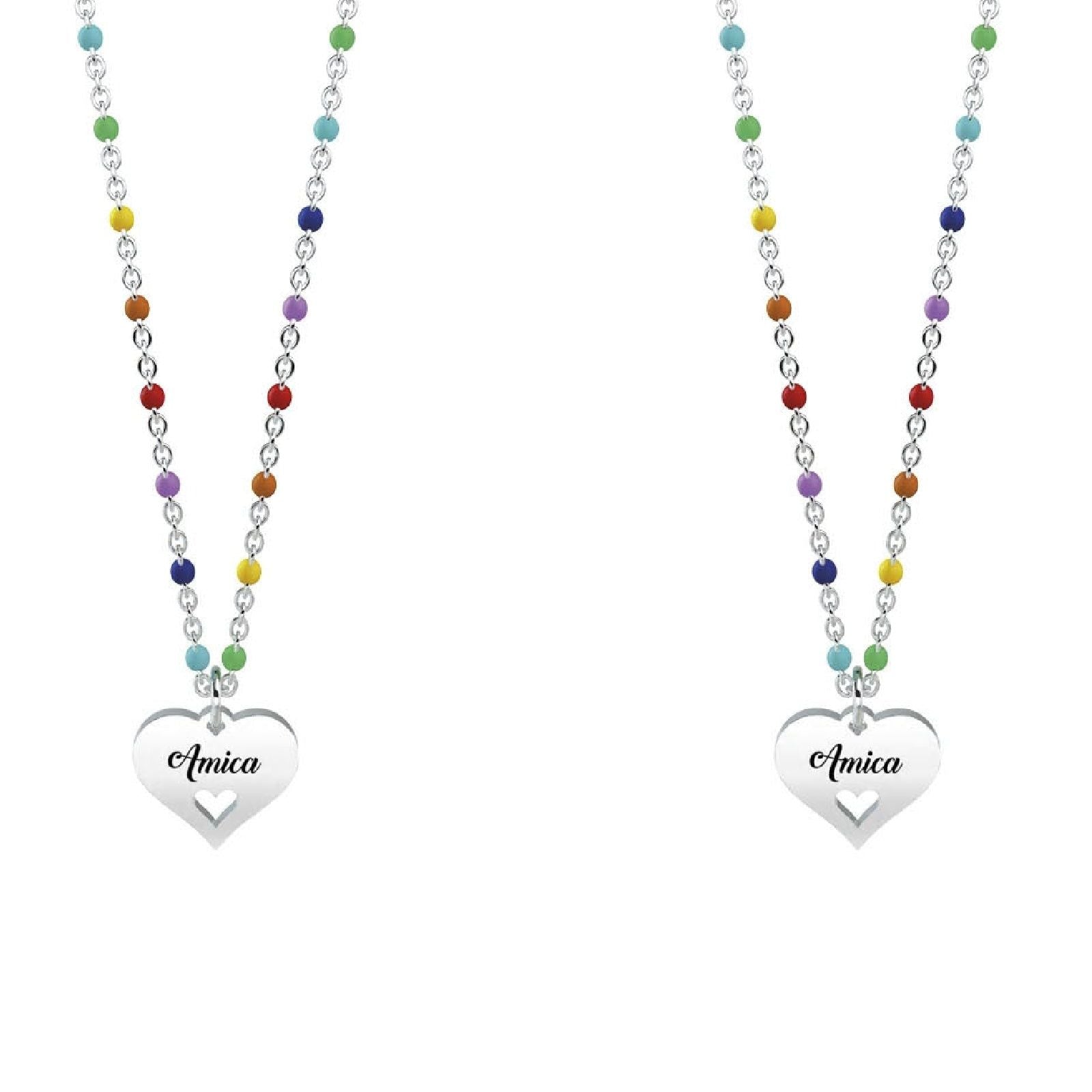Set di due collane Kidult Love da donna 751088-1