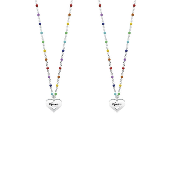 Set di due collane Kidult Love da donna 751088-2