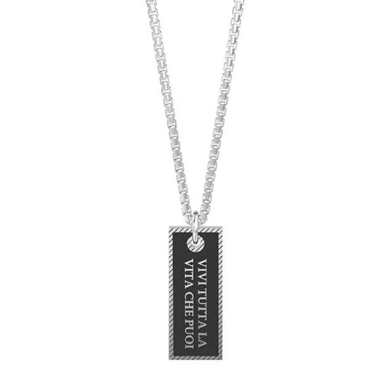 Collana Kidult Philosophy da uomo 751212-1