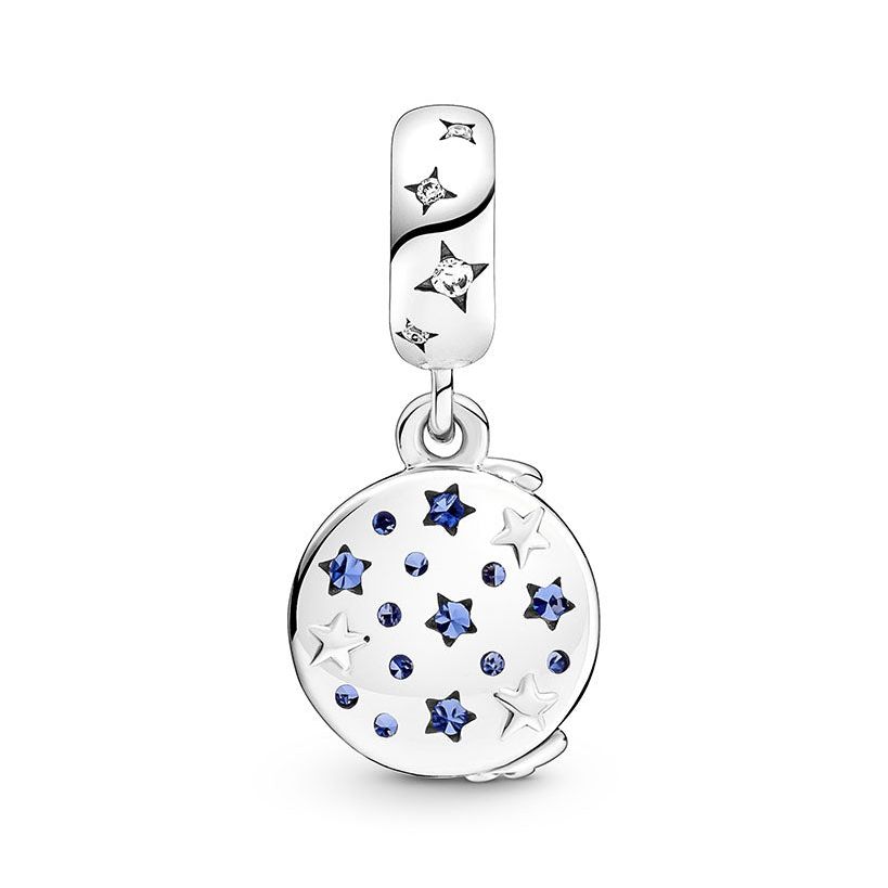 Charm Pendente Babbo Natale sulla Luna 769648C01-4