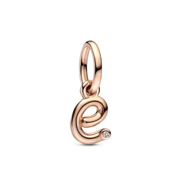 Charm pendente Alfabeto con lettera e 782463C01-1