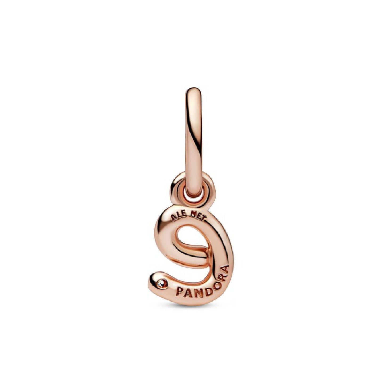 Charm pendente Alfabeto con lettera e 782463C01-2