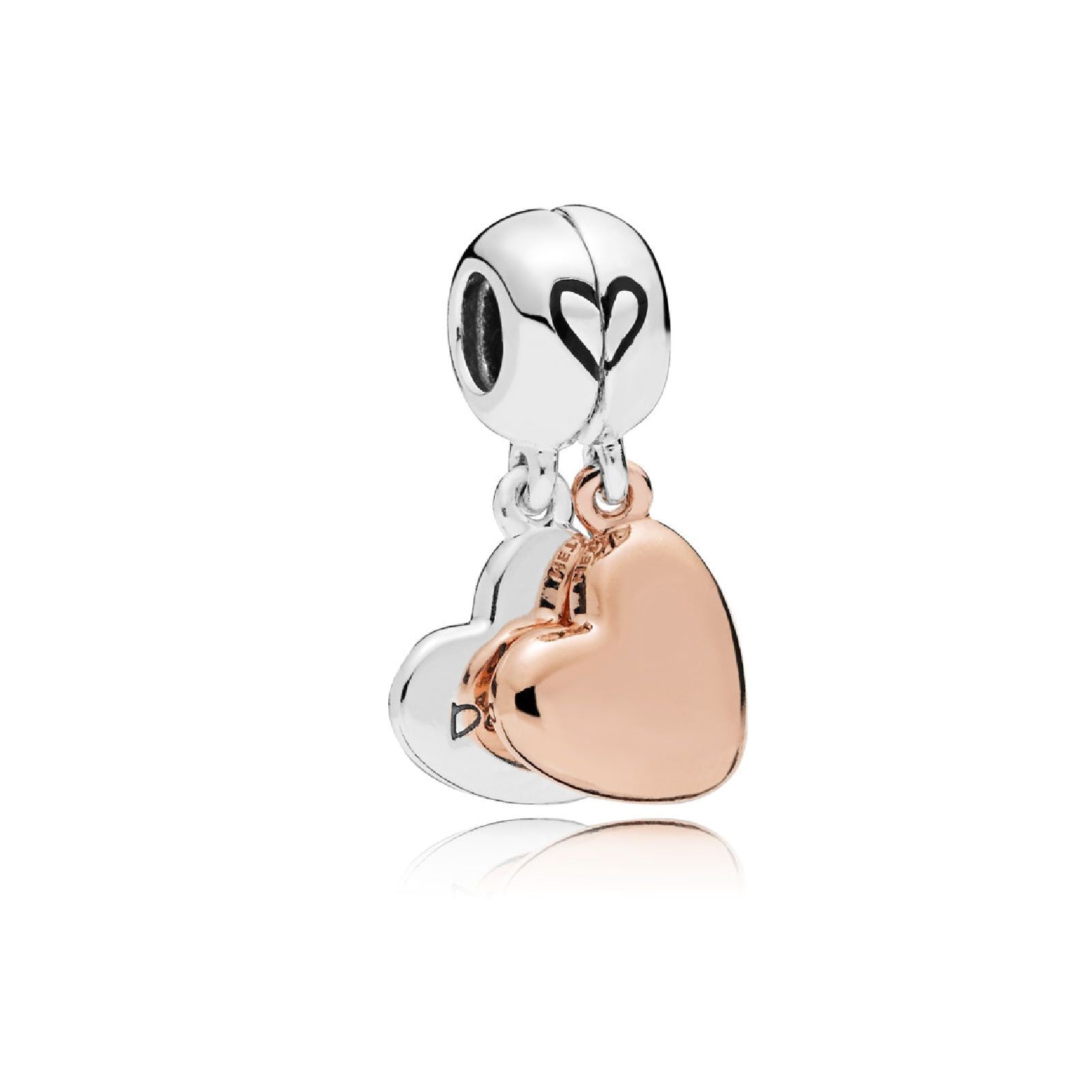 Charm pendente con cuori divisibili Madre e Figlia 787783EN16-1