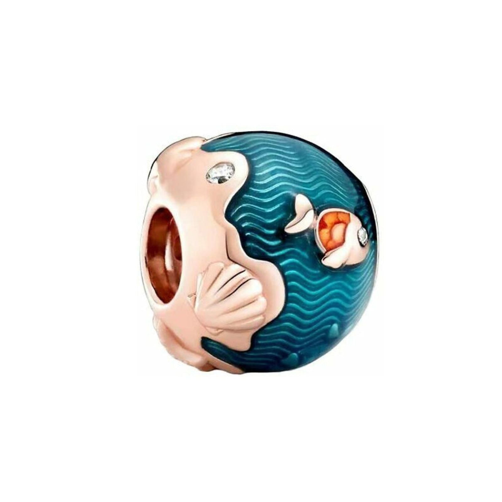 Charm Pesce e onde dell’oceano sfavillante 789004C01-1