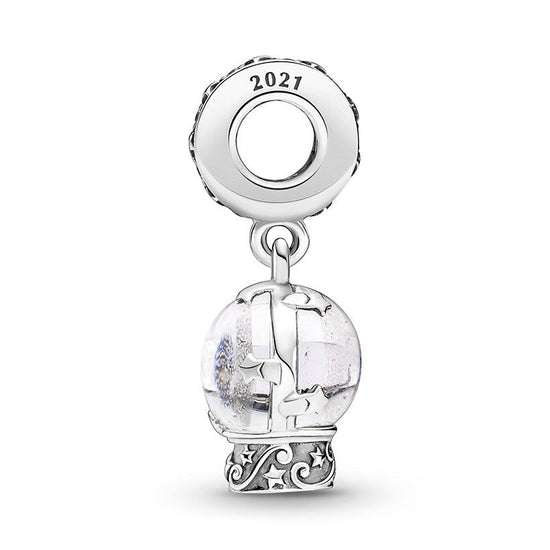 Charm Pendente Vetro di Murano Sfera Natalizia 790027C01-3