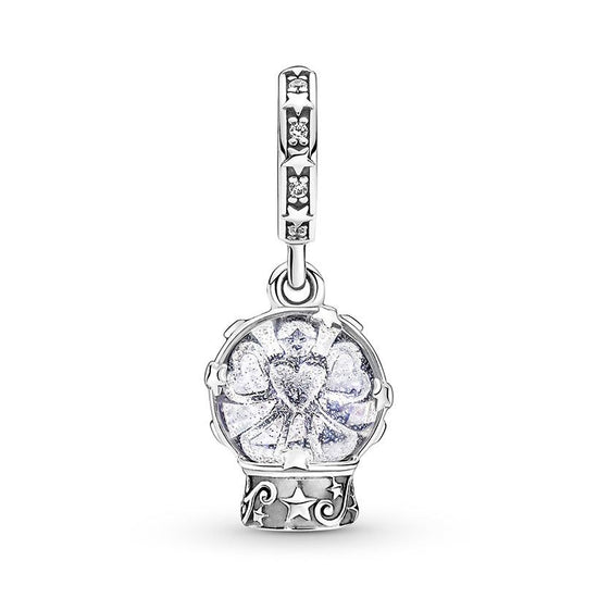 Charm Pendente Vetro di Murano Sfera Natalizia 790027C01-4
