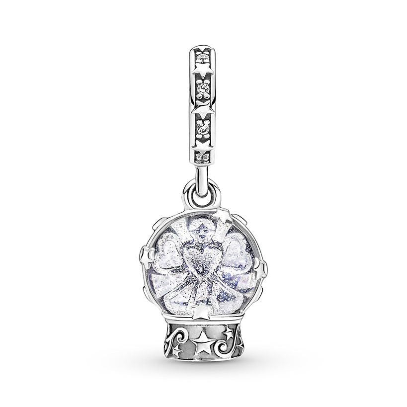 Charm Pendente Vetro di Murano Sfera Natalizia 790027C01-4