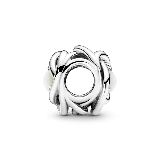 Charm Cerchio Eterno Bianco Madreperla Giugno 790064C03-3