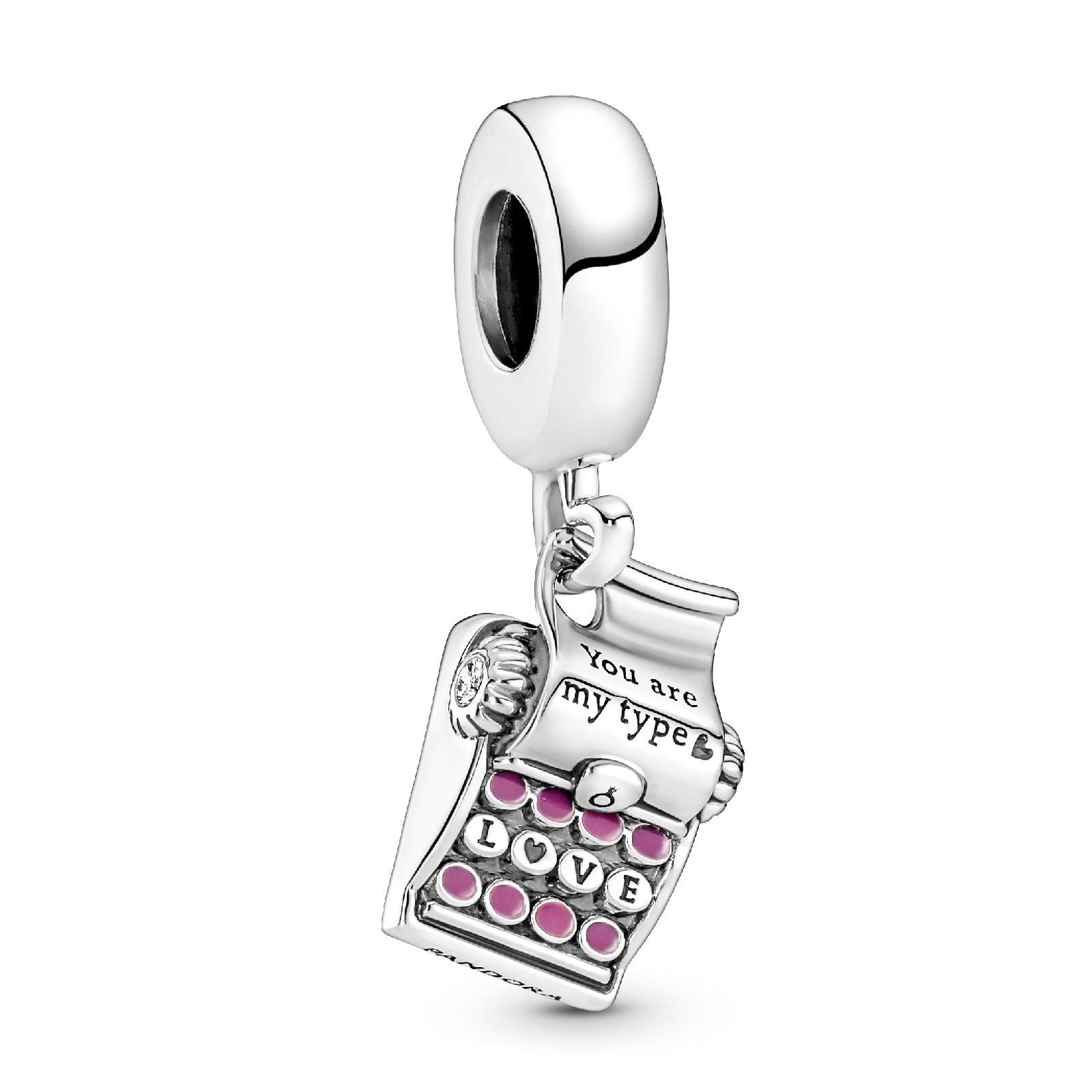 Charm Pendente Macchina da Scrivere 790069C01-1