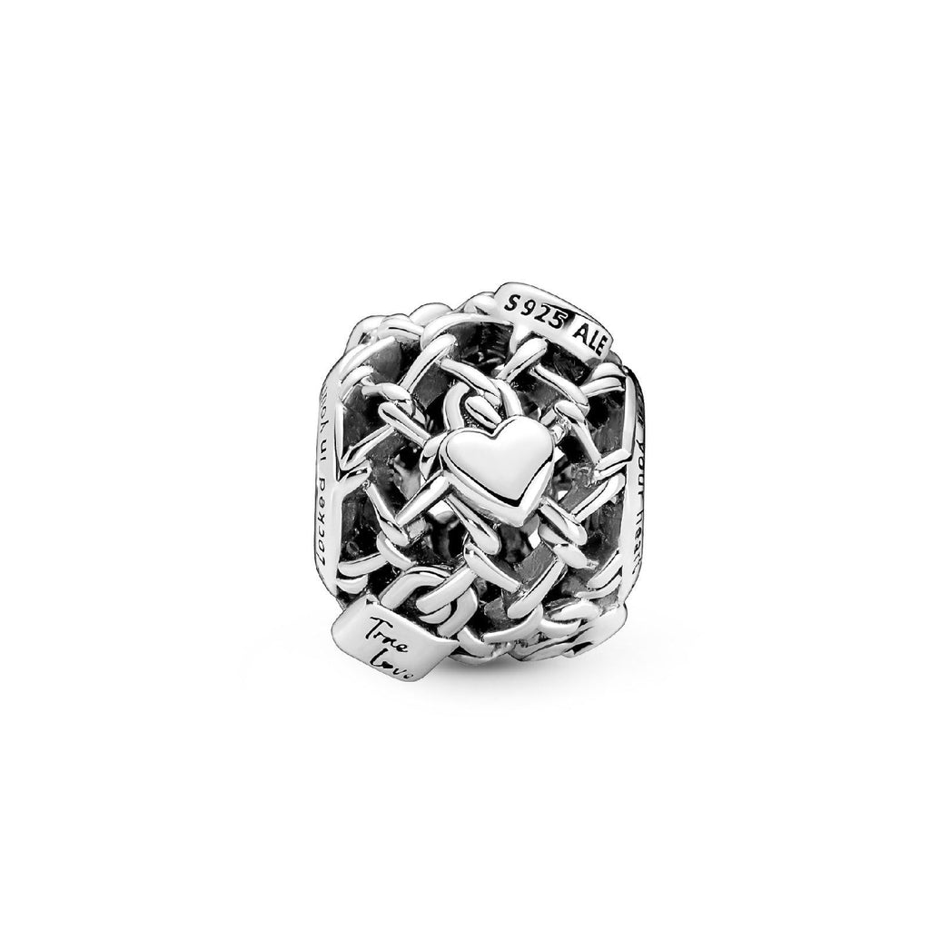 Charm Openwork Lucchetti d'Amore