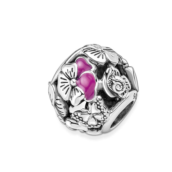 Charm Openwork Viole del Pensiero 790759C01-4
