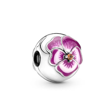Clip Viola del Pensiero Rosa 790772C01-1
