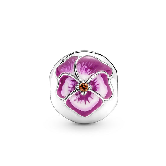 Clip Viola del Pensiero Rosa 790772C01-2