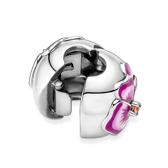 Clip Viola del Pensiero Rosa 790772C01-4