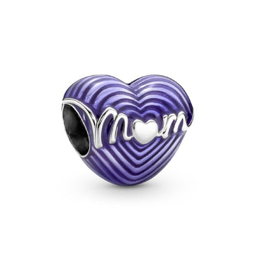 Charm Batticuore Viola "Mom" 791160C01-1