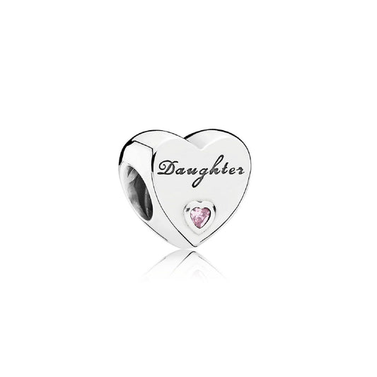 Charm a cuore Figlia 791726PCZ-1