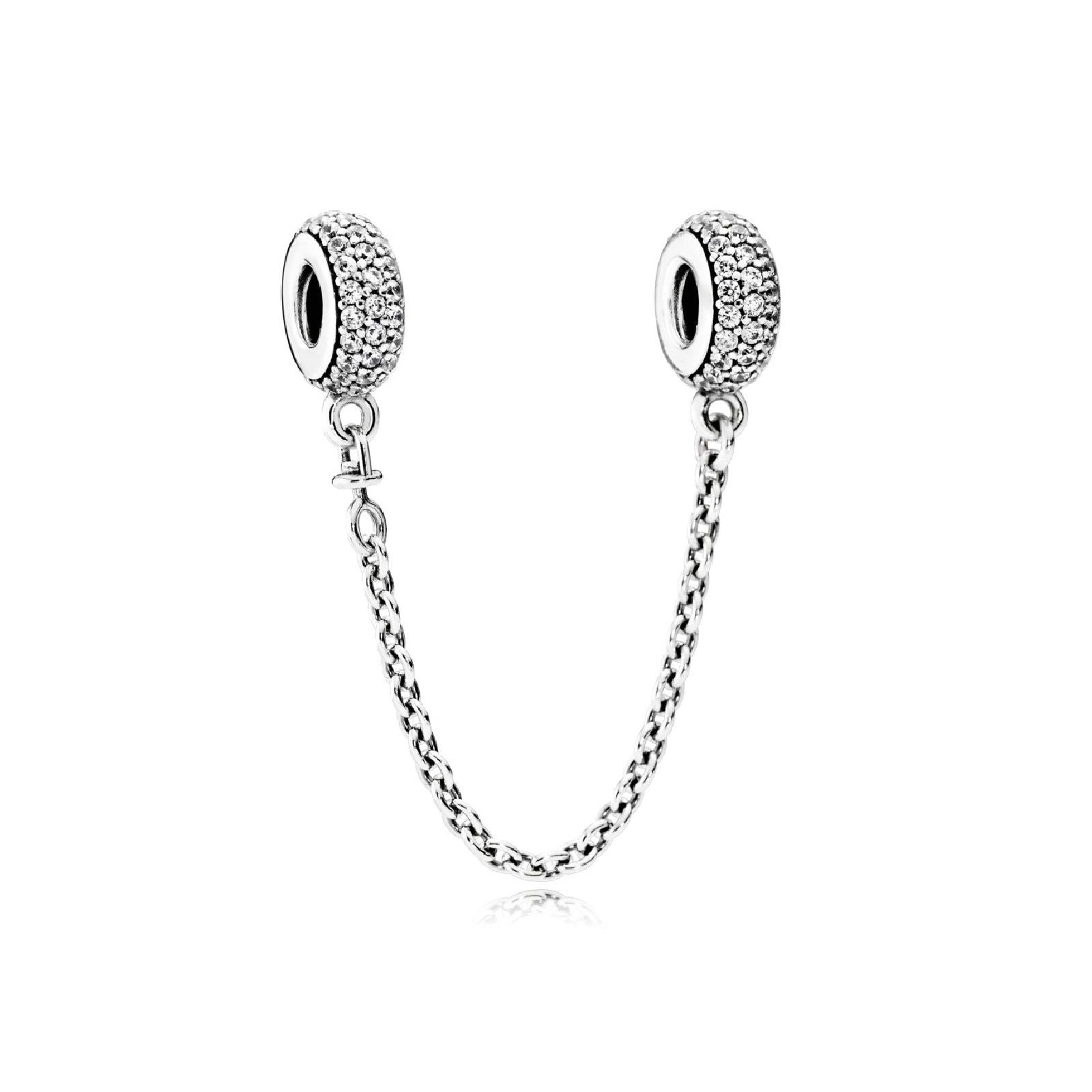 Catena di sicurezza con pavé scintillante 791736CZ-05-1