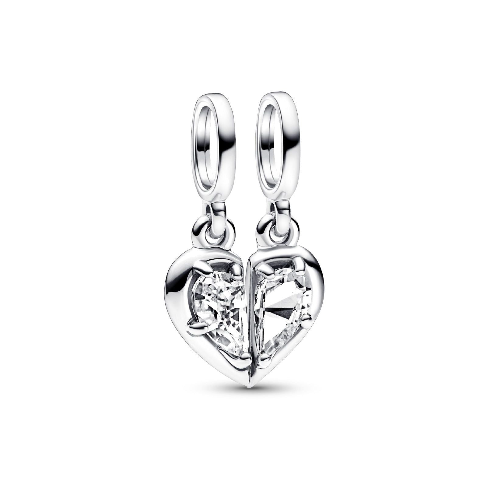 Charm Pendente Cuore Mamma e Figlia Divisibile 792643C01-1