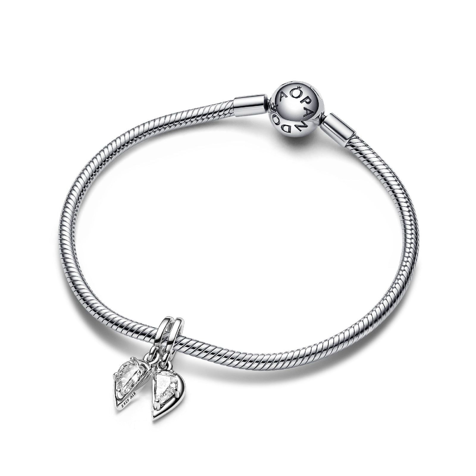 Charm Pendente Cuore Mamma e Figlia Divisibile 792643C01-3