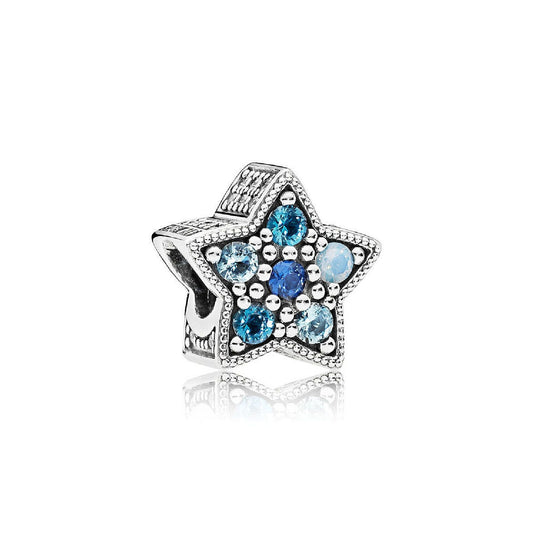 Charm Stella blu luminosa 796379NSBMX-1