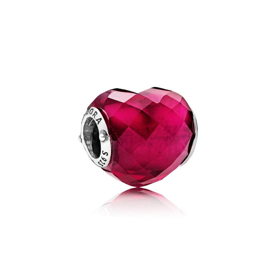 Charm Cuore fucsia 796563NFR-1