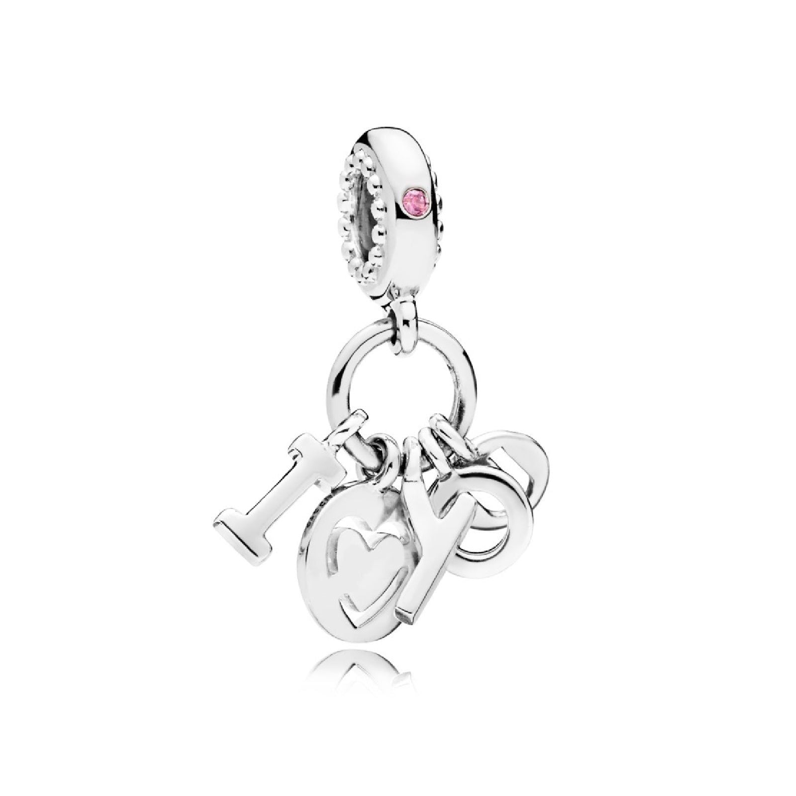 Charm pendente lettere I Love You 796596FPC-1