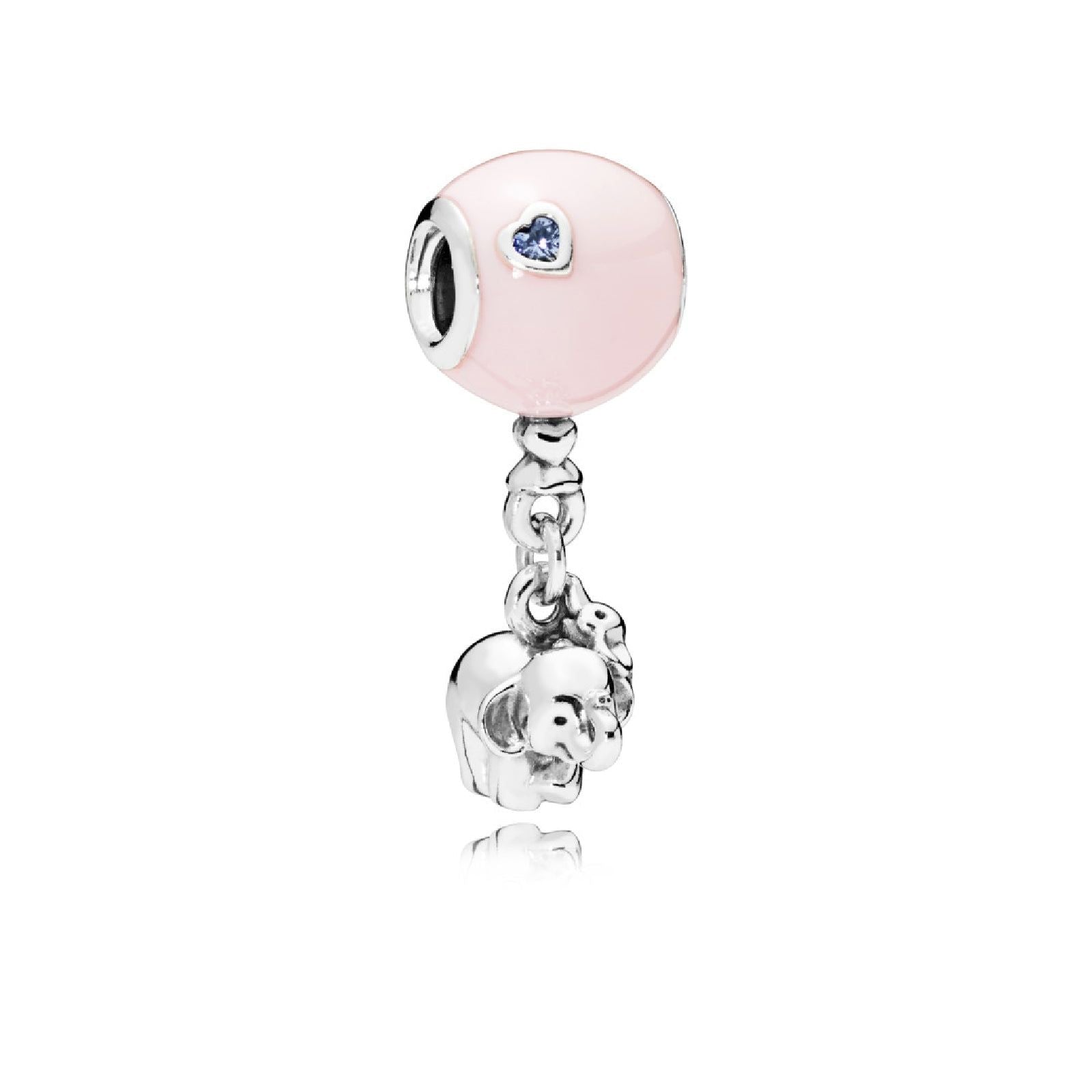 Charm pendente Elefante e palloncino rosa 797239EN160-1