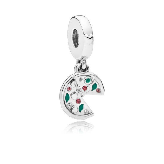 Charm pendente Amo la pizza 797443CZ-1