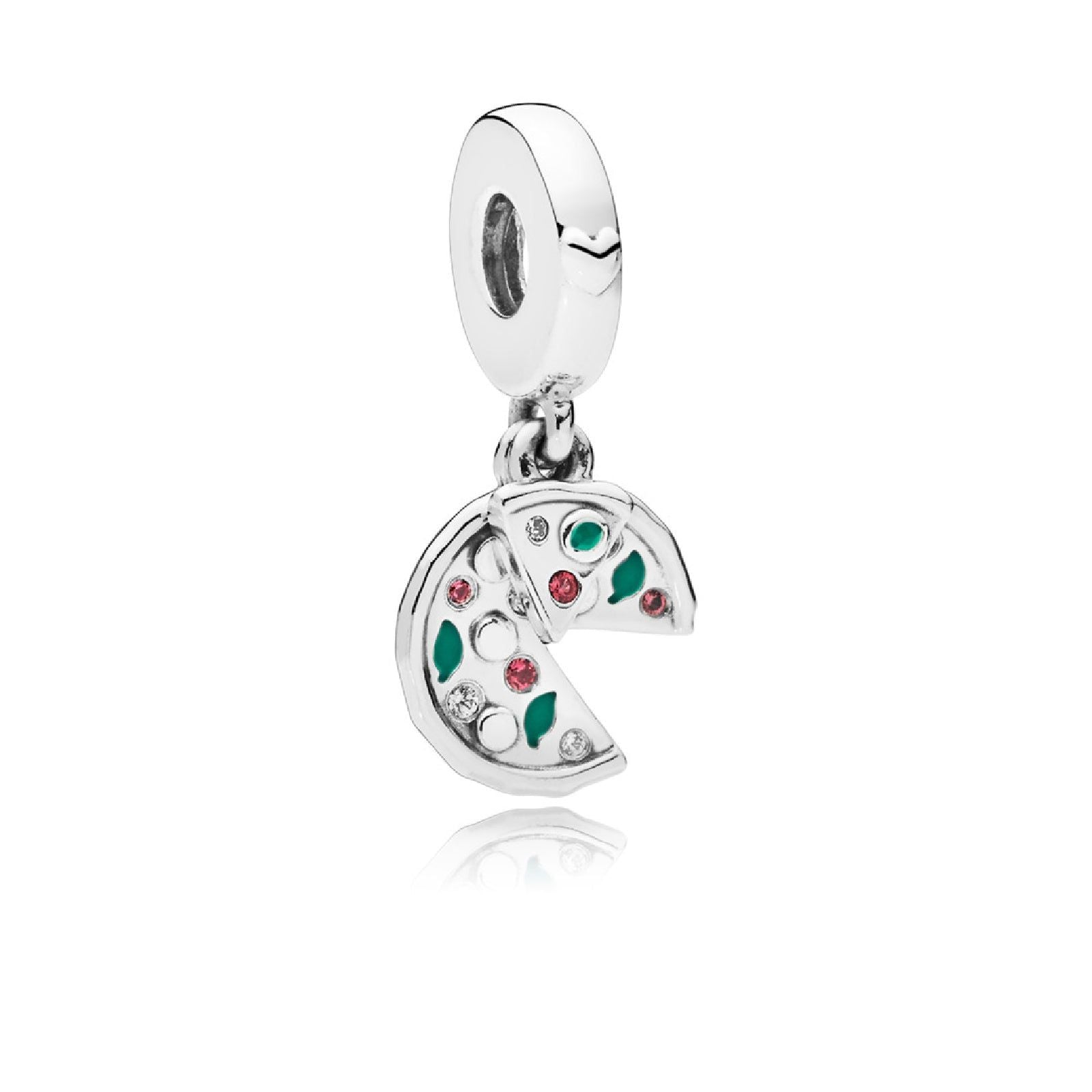Charm pendente Amo la pizza 797443CZ-1