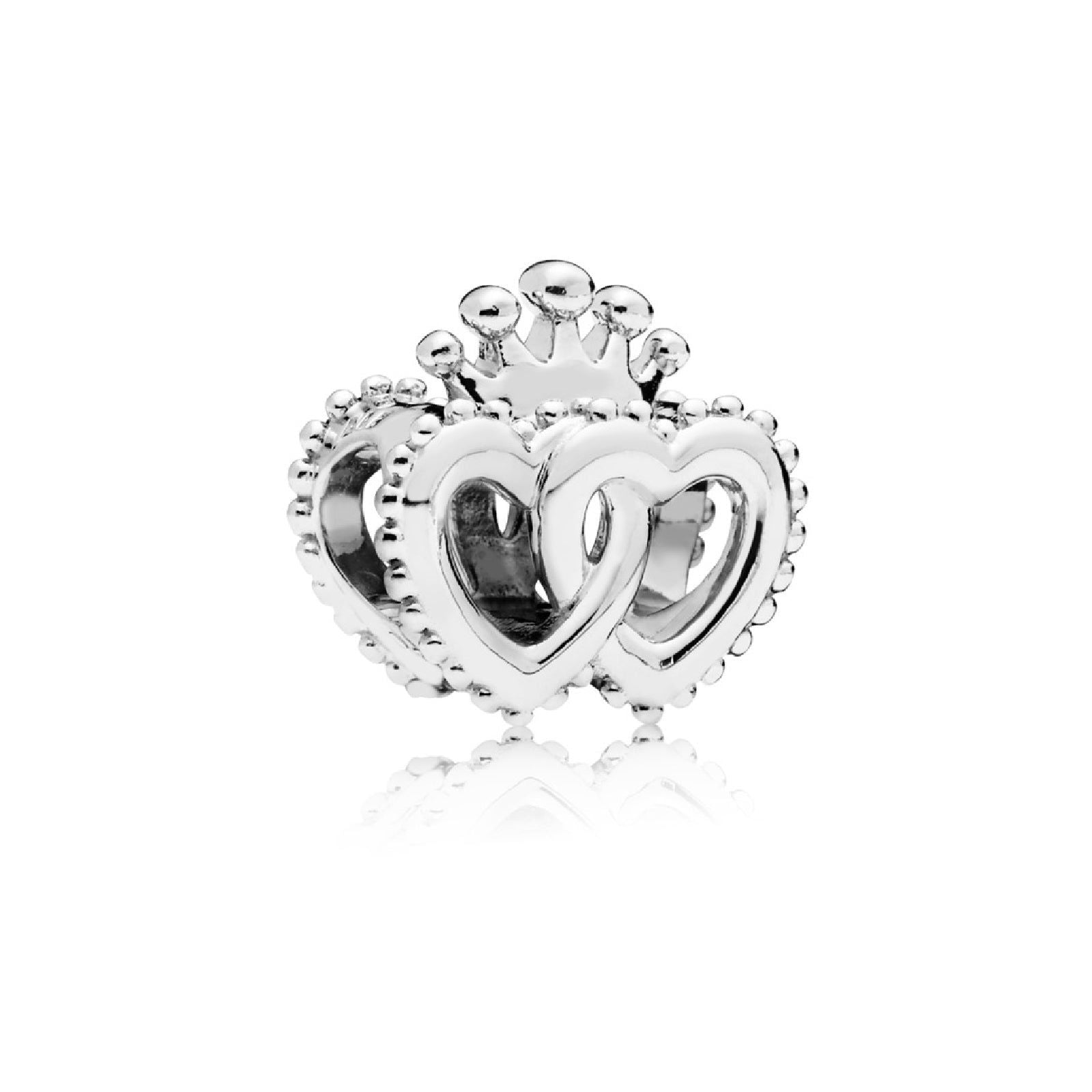 Charm Cuori intrecciati e corona 797670-1
